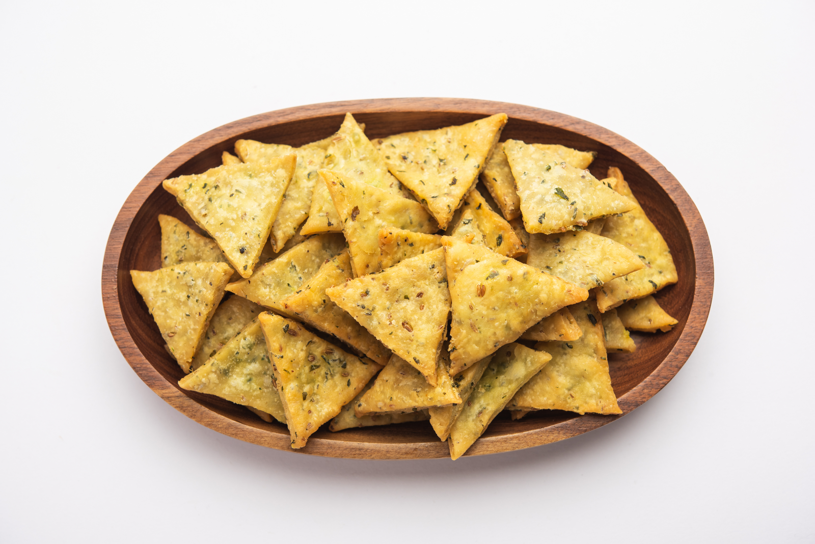 Indian Snack: Baked Masala Mathri