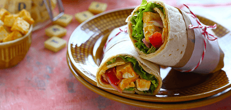 Brunch Idea: Tandoori Paneer Wraps