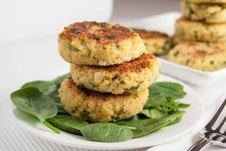 Healthy Recipe: Quinoa and Spinach Patties