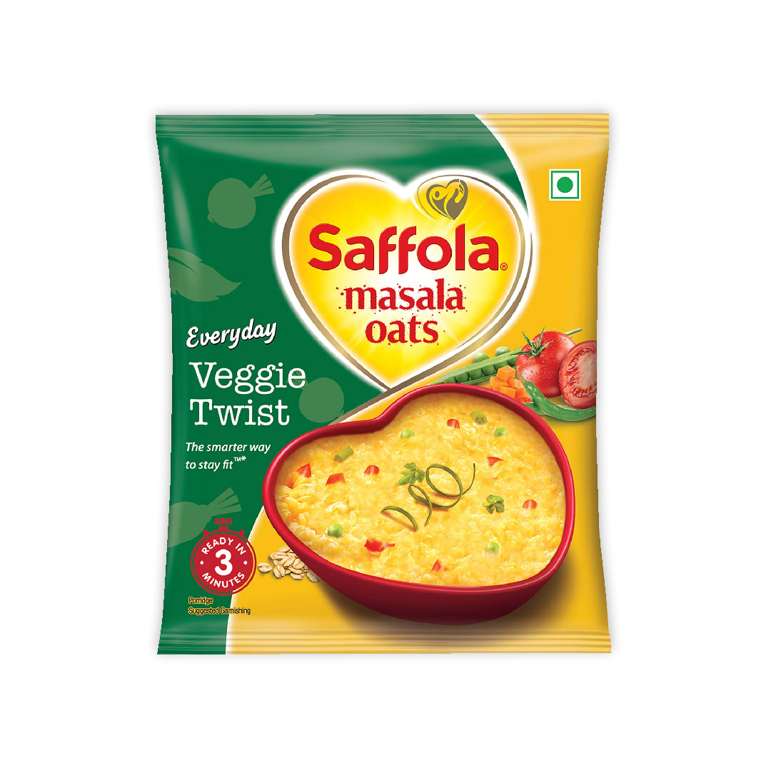 SAFFOLA MASALA VEGGIE TWIST OATS
