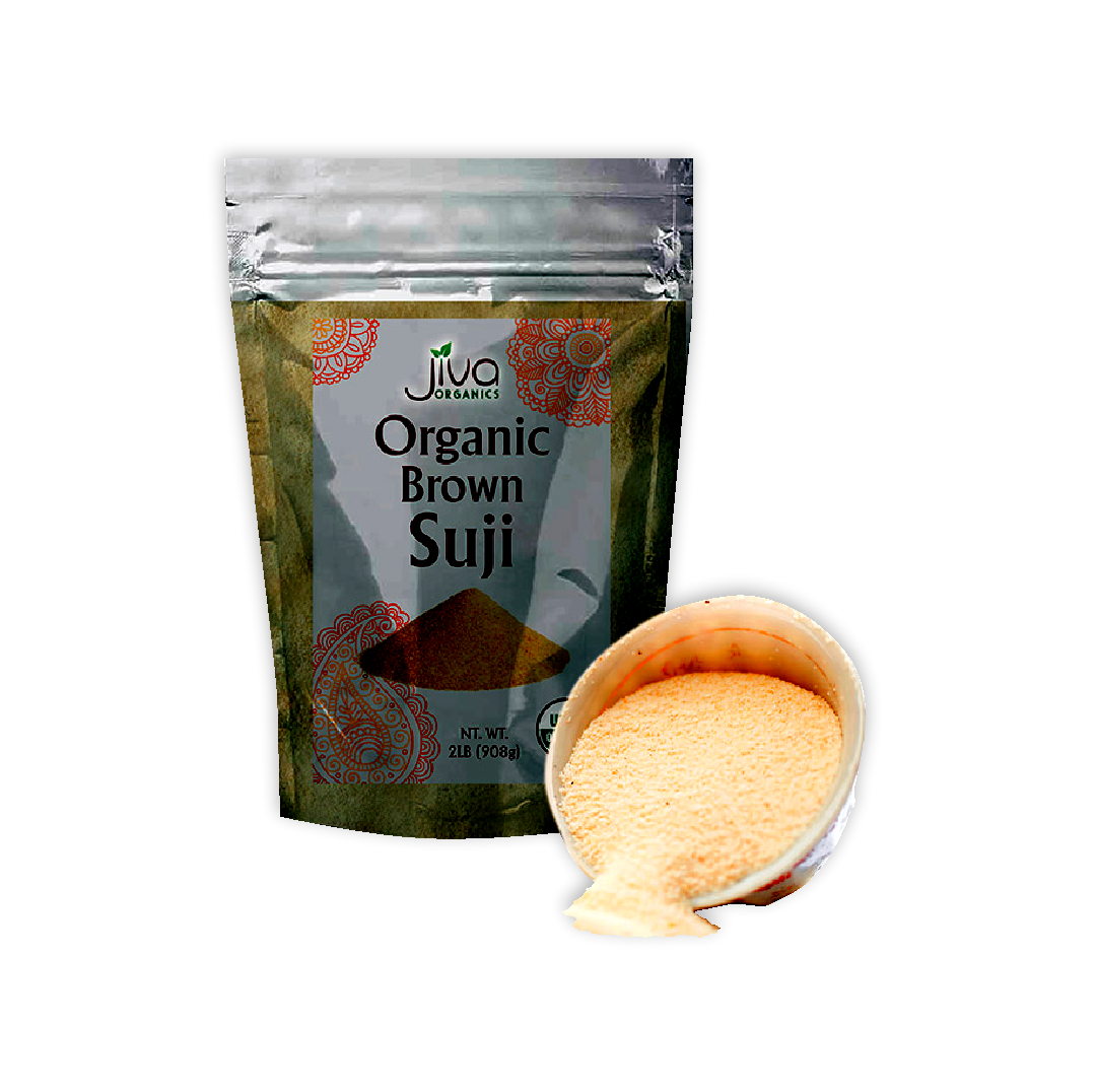 JIVA ORGANIC BROWN SUJI