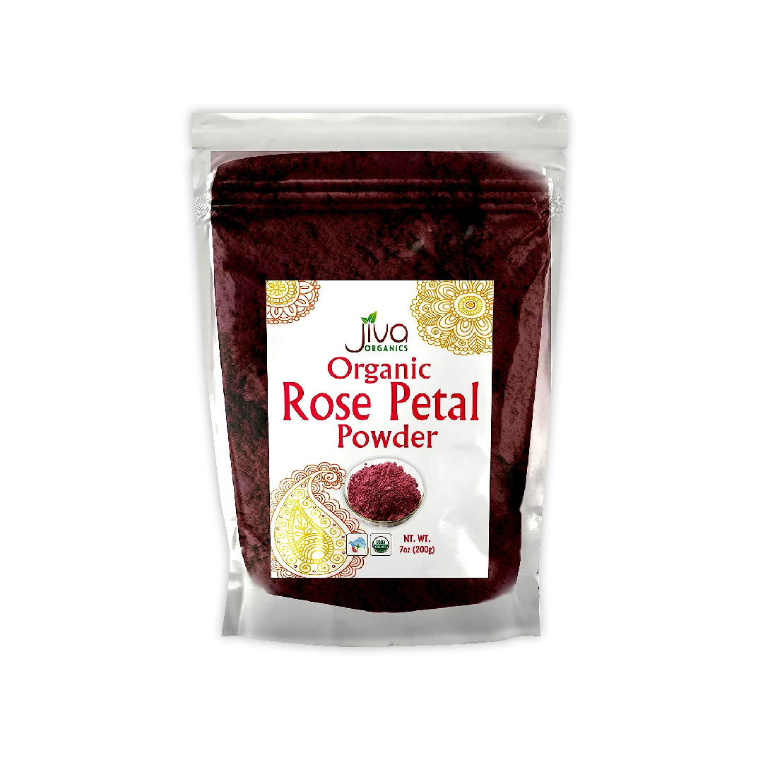 JIVA ORGANIC ROSE PETAL POWDER