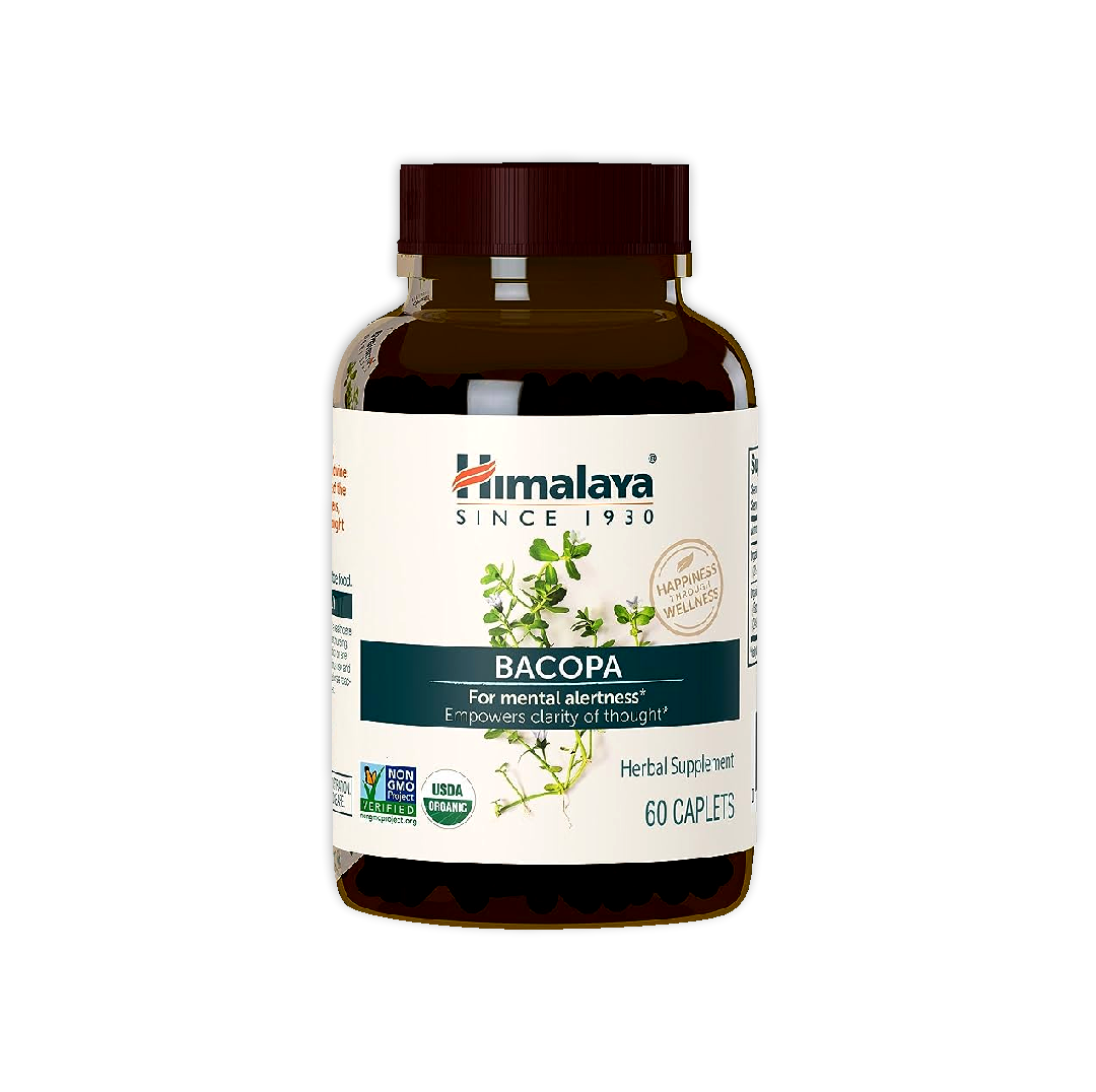 HIMALAYA BACOPA HERBAL SUPPLEMENT 60 TABLETS