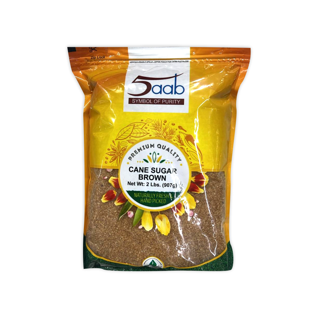 5AAB PREMIUM QUALITY CANE SUGAR BROWN