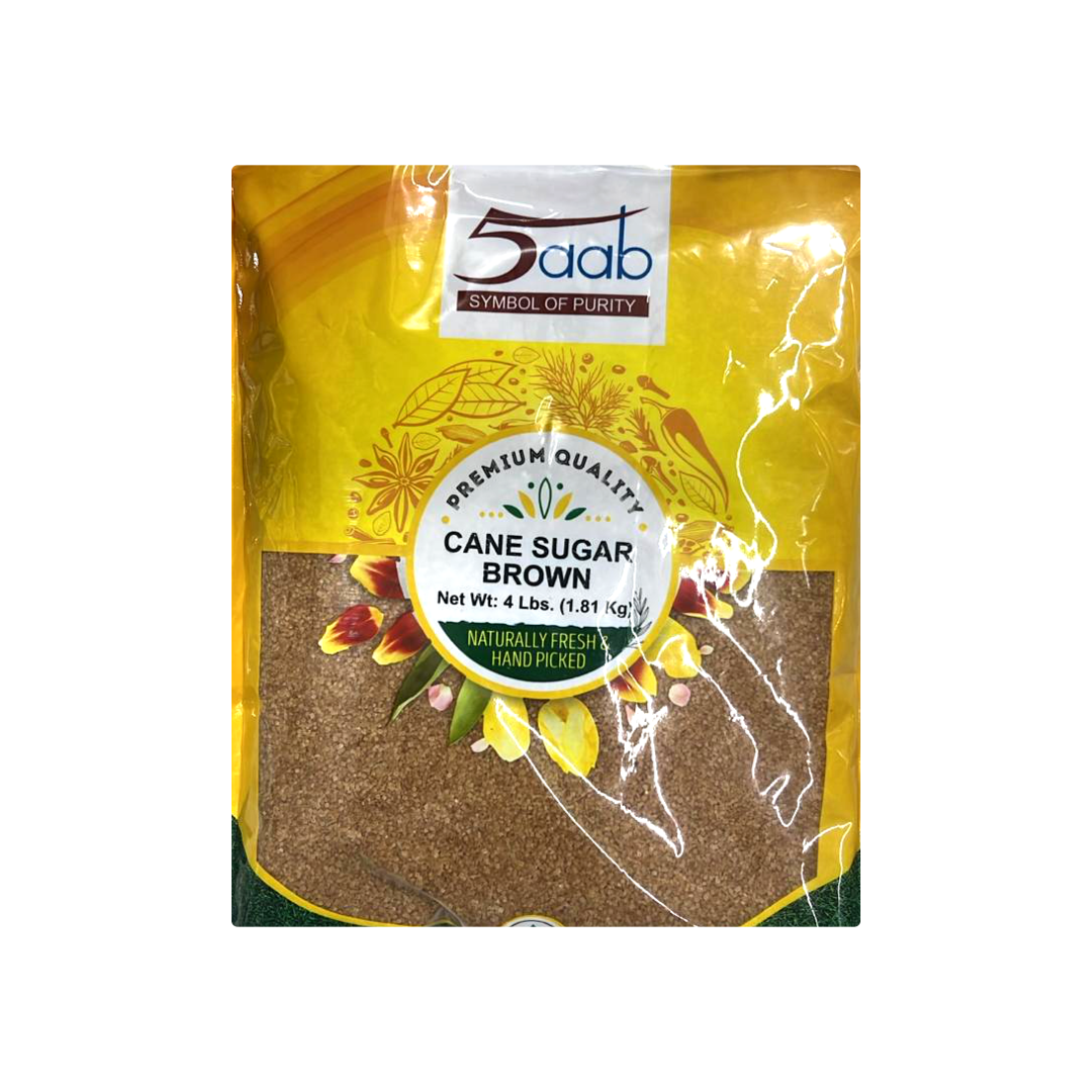 5AAB PREMIUM QUALITY CANE SUGAR BROWN