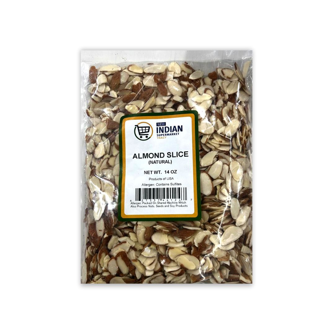 ALOMOND SLICE (NATURAL) BY NEW INDIAN SUPERMARKET