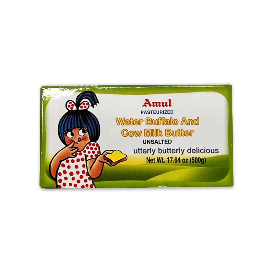AMUL WATER BUFFALO AND COW MILK BUTTER ( UNSALTED )