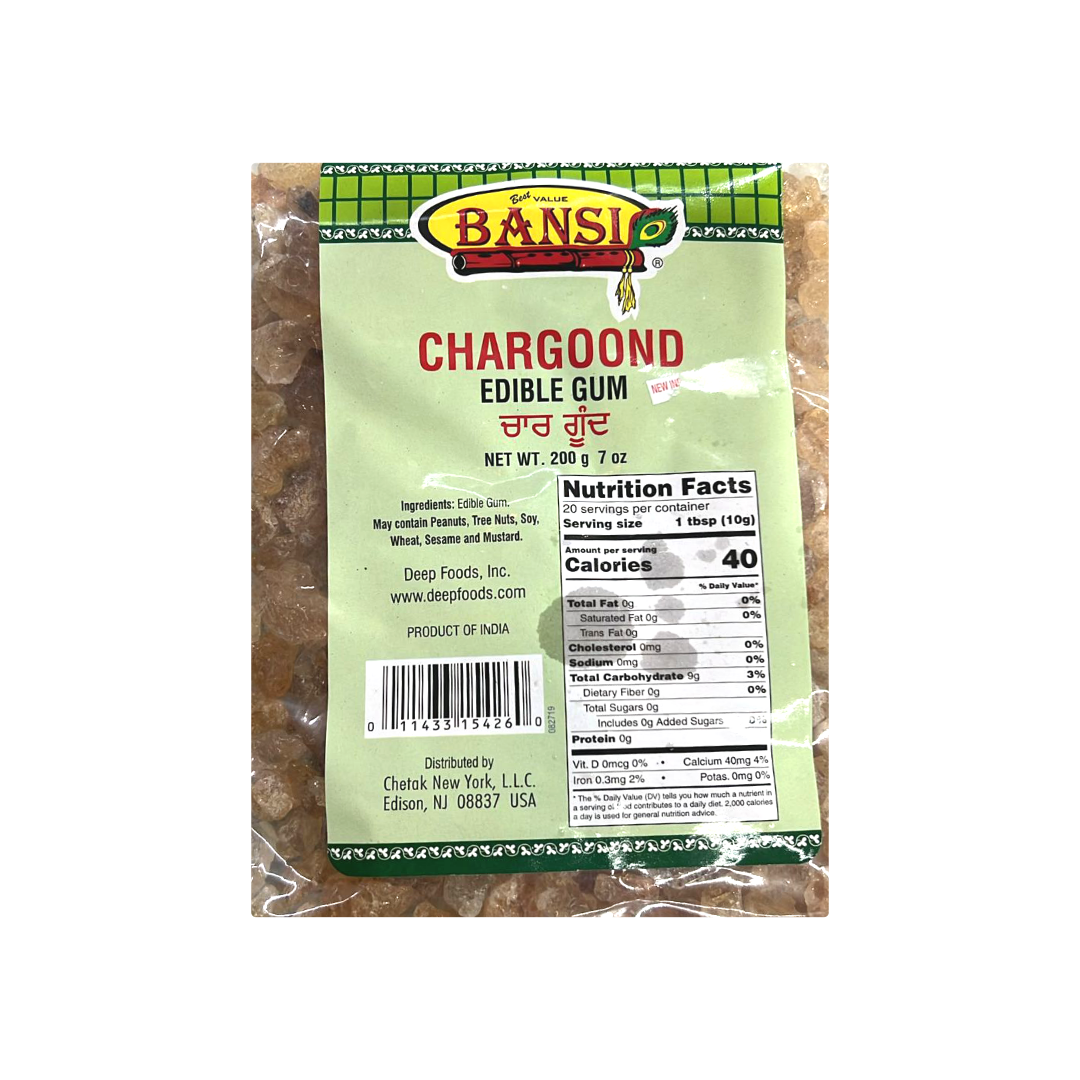 BANSI CHARGOOND (EDIBLE GUM)