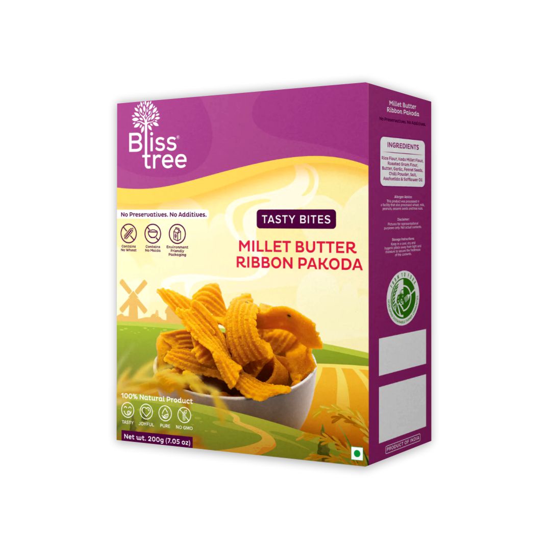 BLISS TREE MILLET BUTTER RIBBON PAKODA