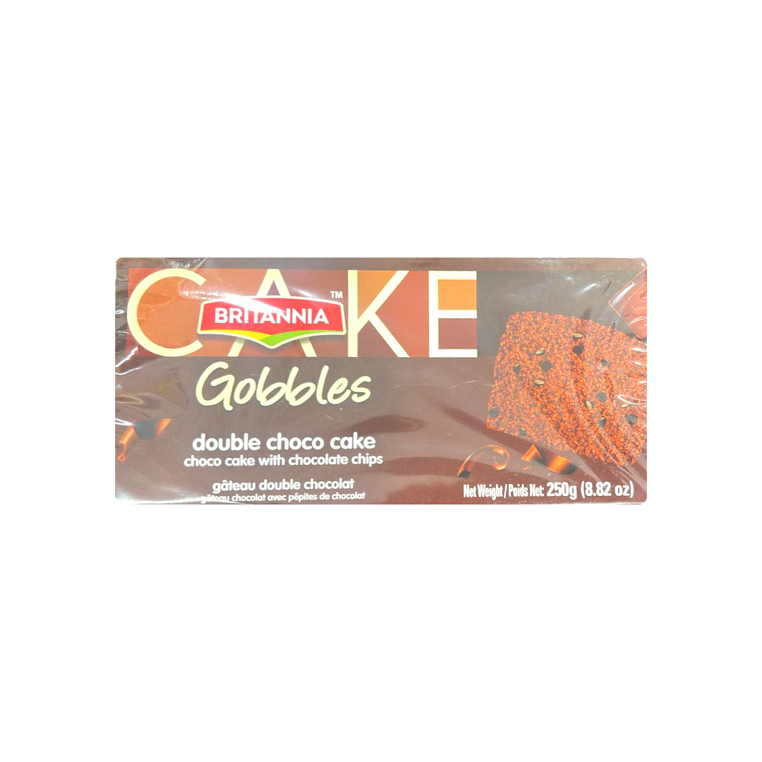 BRITANNIA CAKE GOBBLES (DOUBLE CHOCO CAKE )