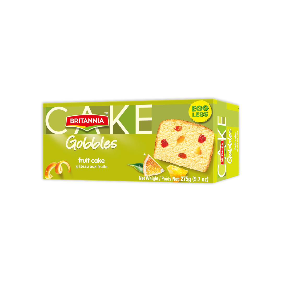 BRITANNIA CAKE GOBBLES (FRUIT CAKE)