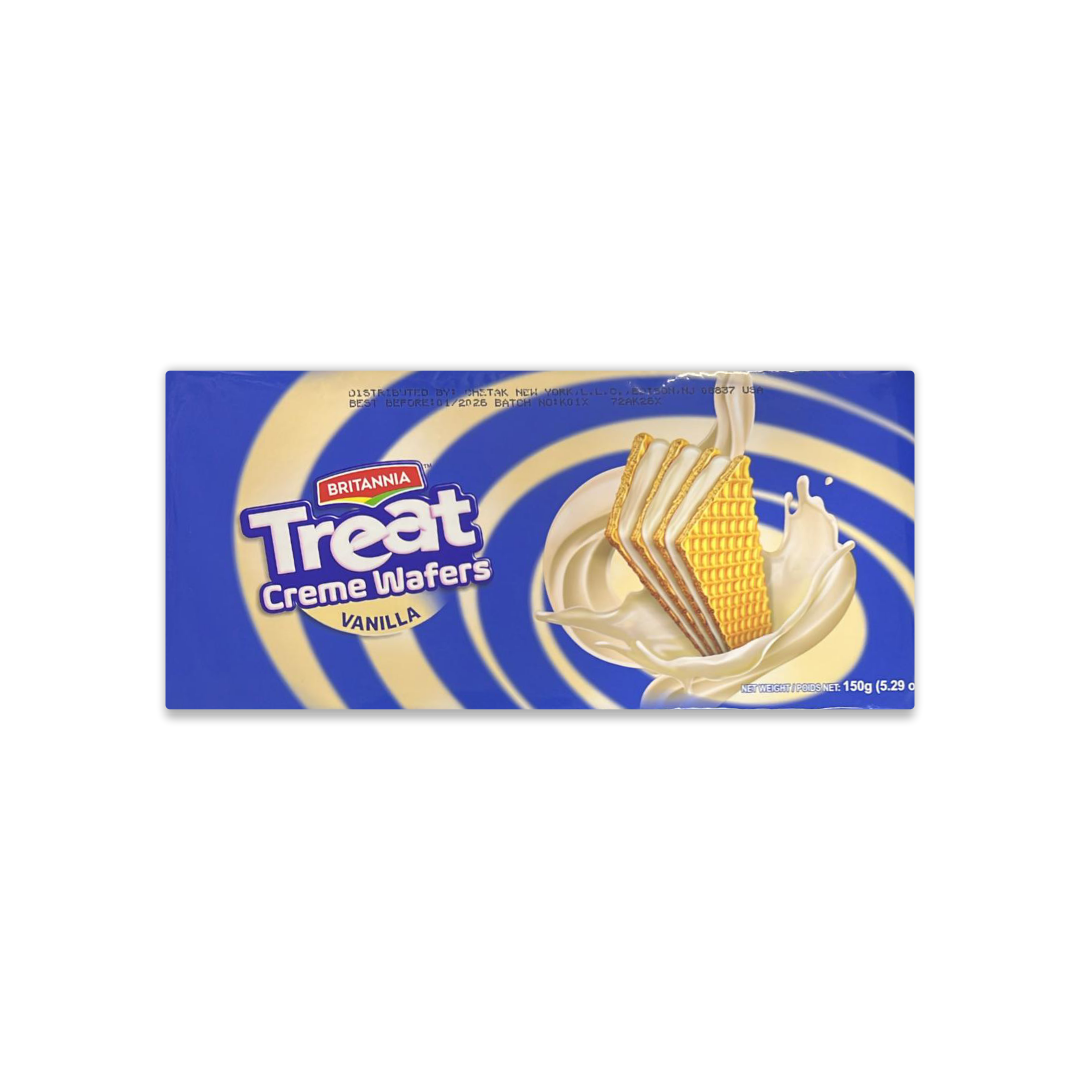 BRITANNIA TEAT CREME WAFERS VANILLA