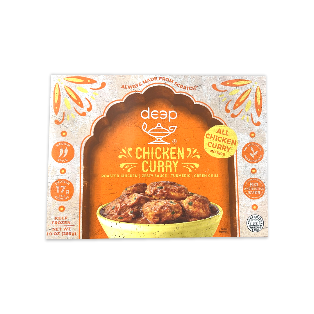 DEEP CHICKEN CURRY (TURMERIC GREEN CHILI)