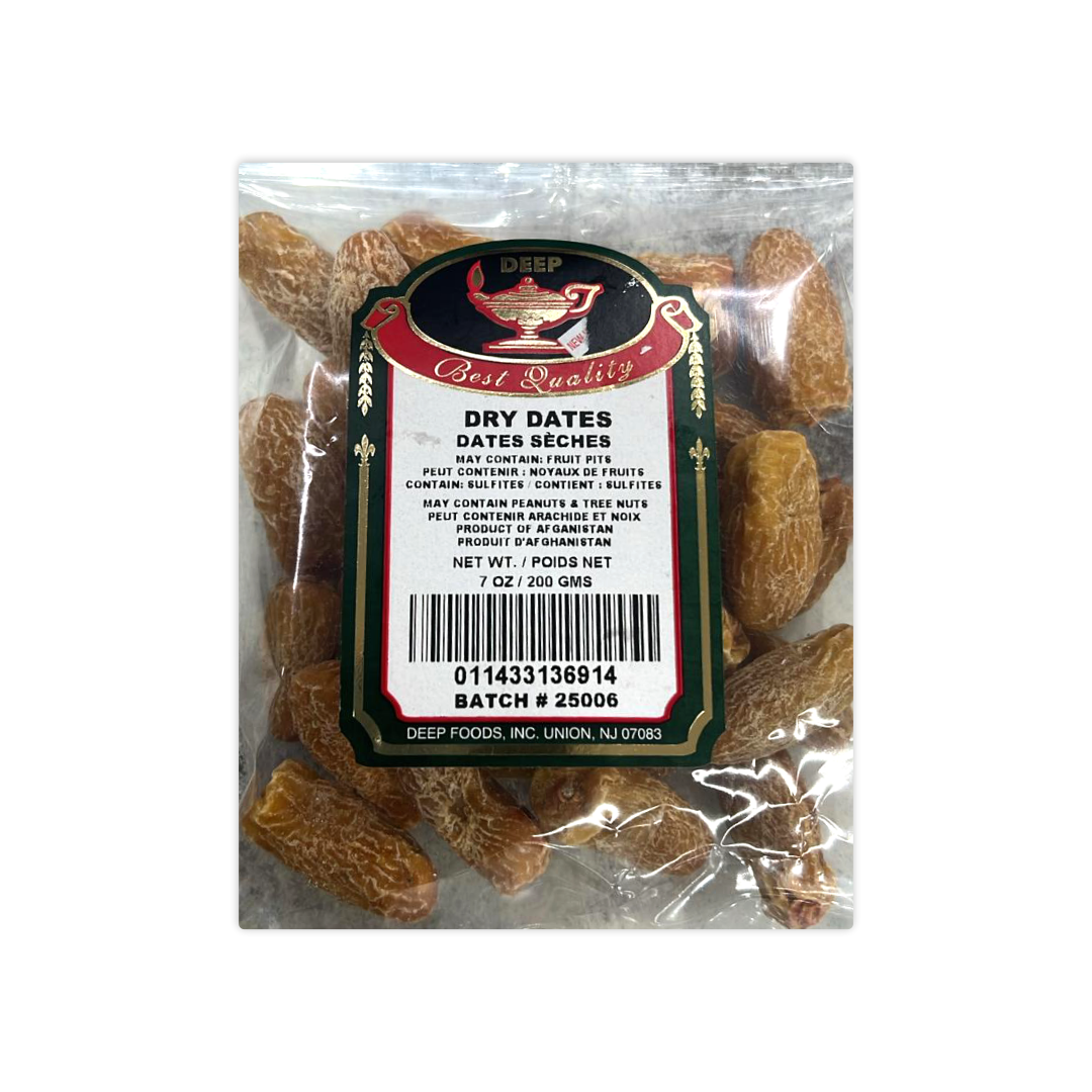 DEEP DRY DATES (DATES SECHES)