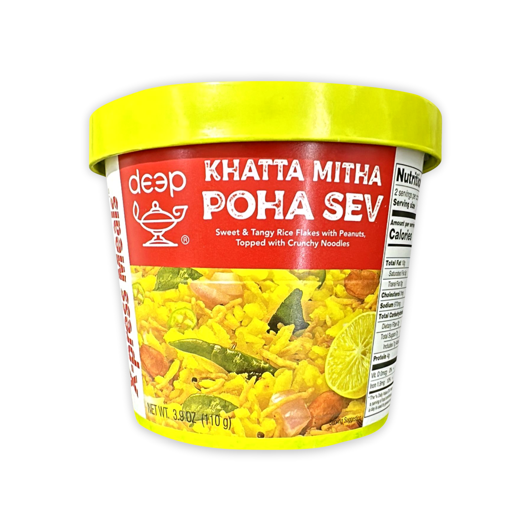 DEEP KHATTA MITHA POHA SEV