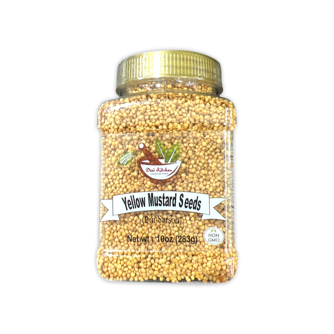 DESI KITCHEN YELLOW MUSTARD SEEDS ( PILI SARSON )