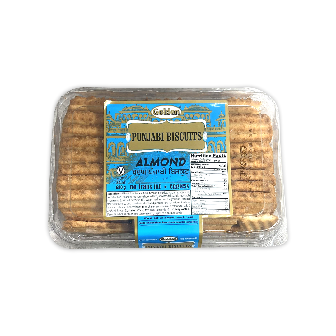 GOLDEN PUNJABI BISCUITS ( ALMOND )