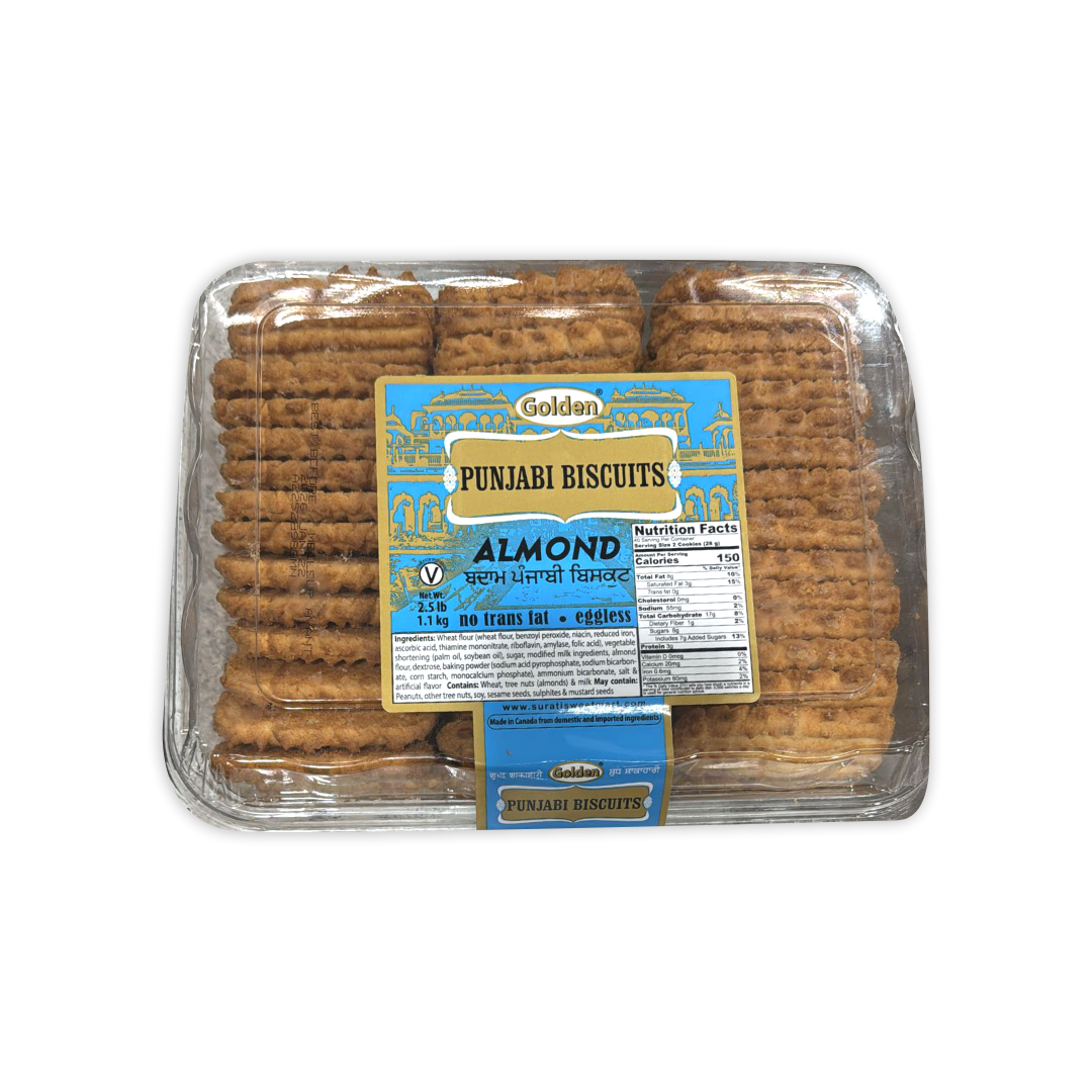 GOLDEN PUNJABI BISCUITS ( ALMOND )