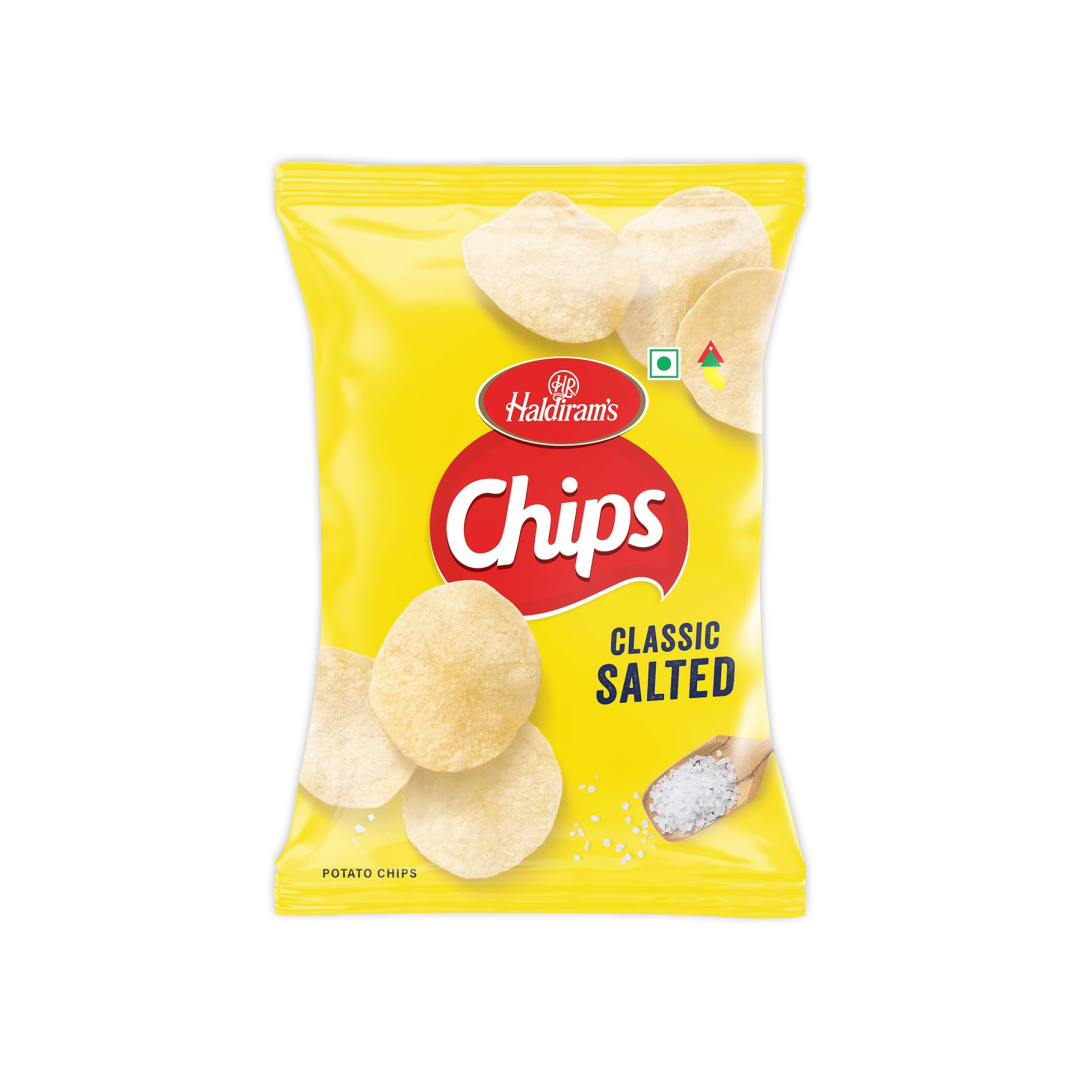 HALDIRAMS CHIPS (CLASSIC SALTED)