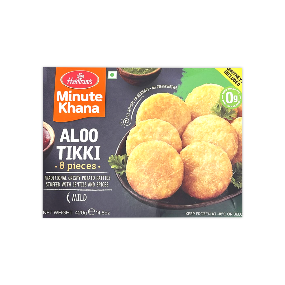 HALDIRAMS MINUTE KHANA ALOO TIKKI