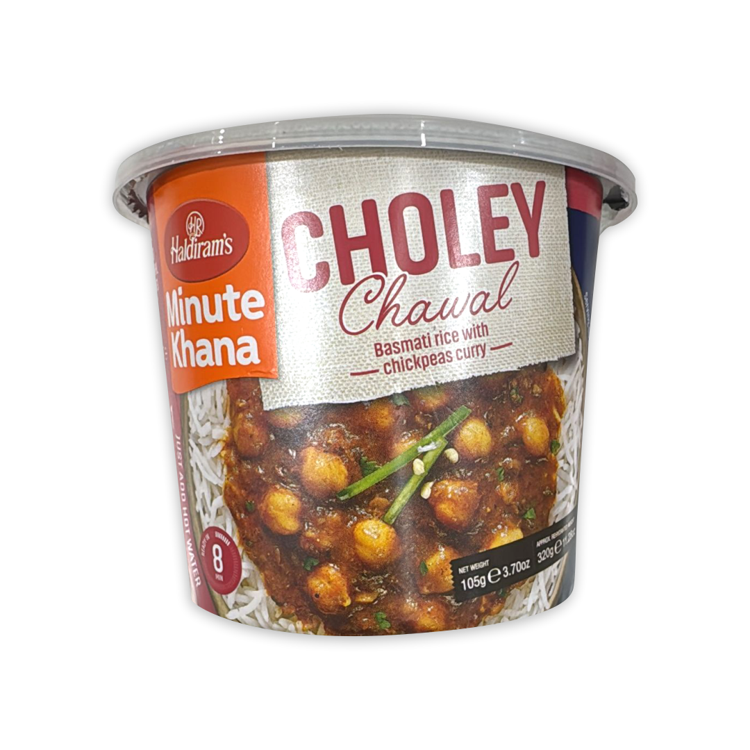 HALDIRAMS MINUTE KHANA CHOLEY CHAWAL