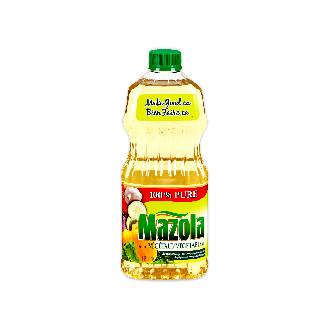 HEART HEALTHY MAZOLA VEGETABIE PLUS OIL