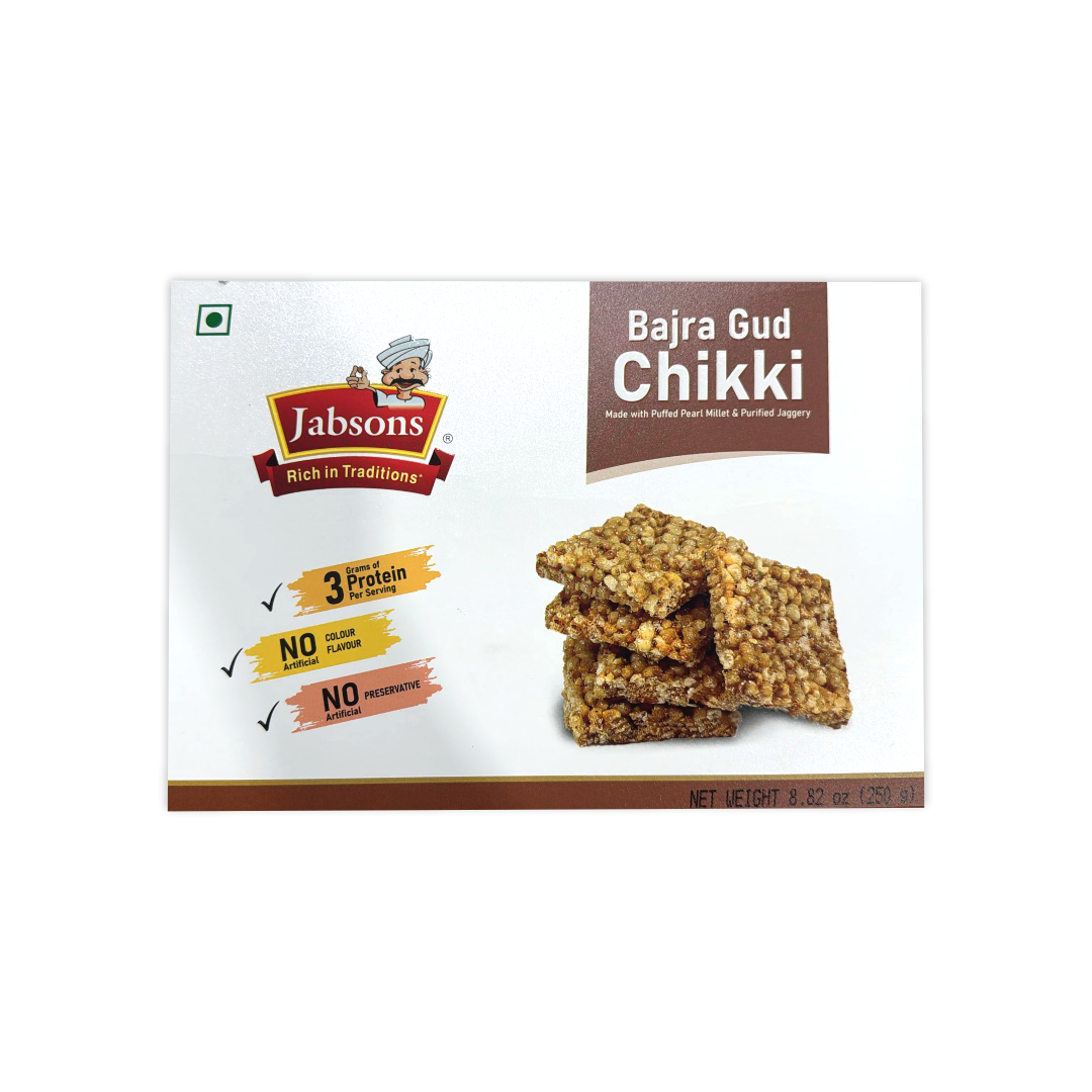 JABSONS BAJRA GUD CHIKKI