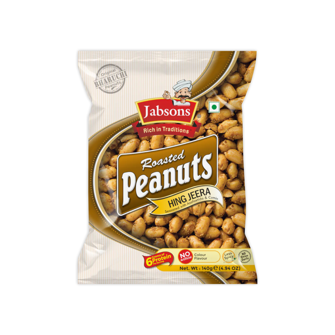 JABSONS ROASTED PEANUTS HING JEERA