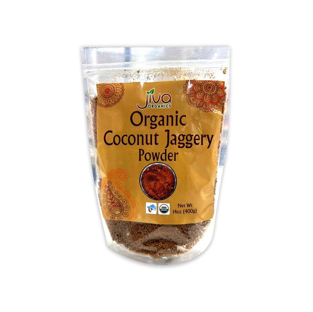 JIVA ORGANIC COCONUT JAGGERY POWDER – New Indian Supermarket, Tracy