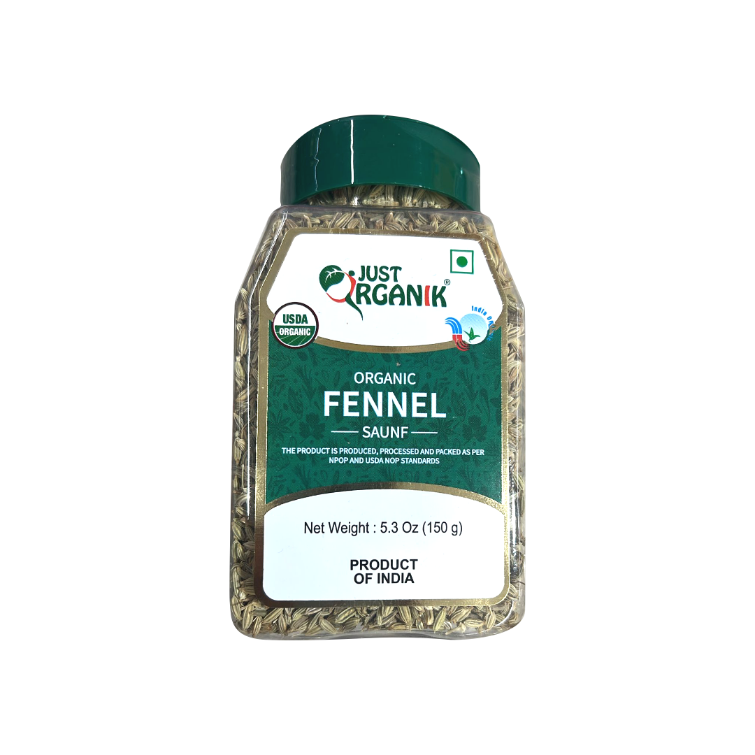 JUST ORGANIK FENNEL SAUNF