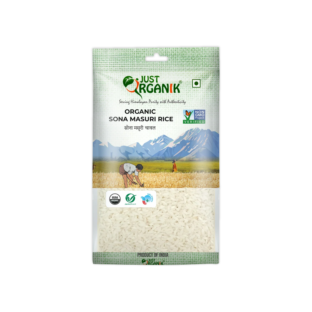 JUST ORGANIK SONA MASOORI RICE