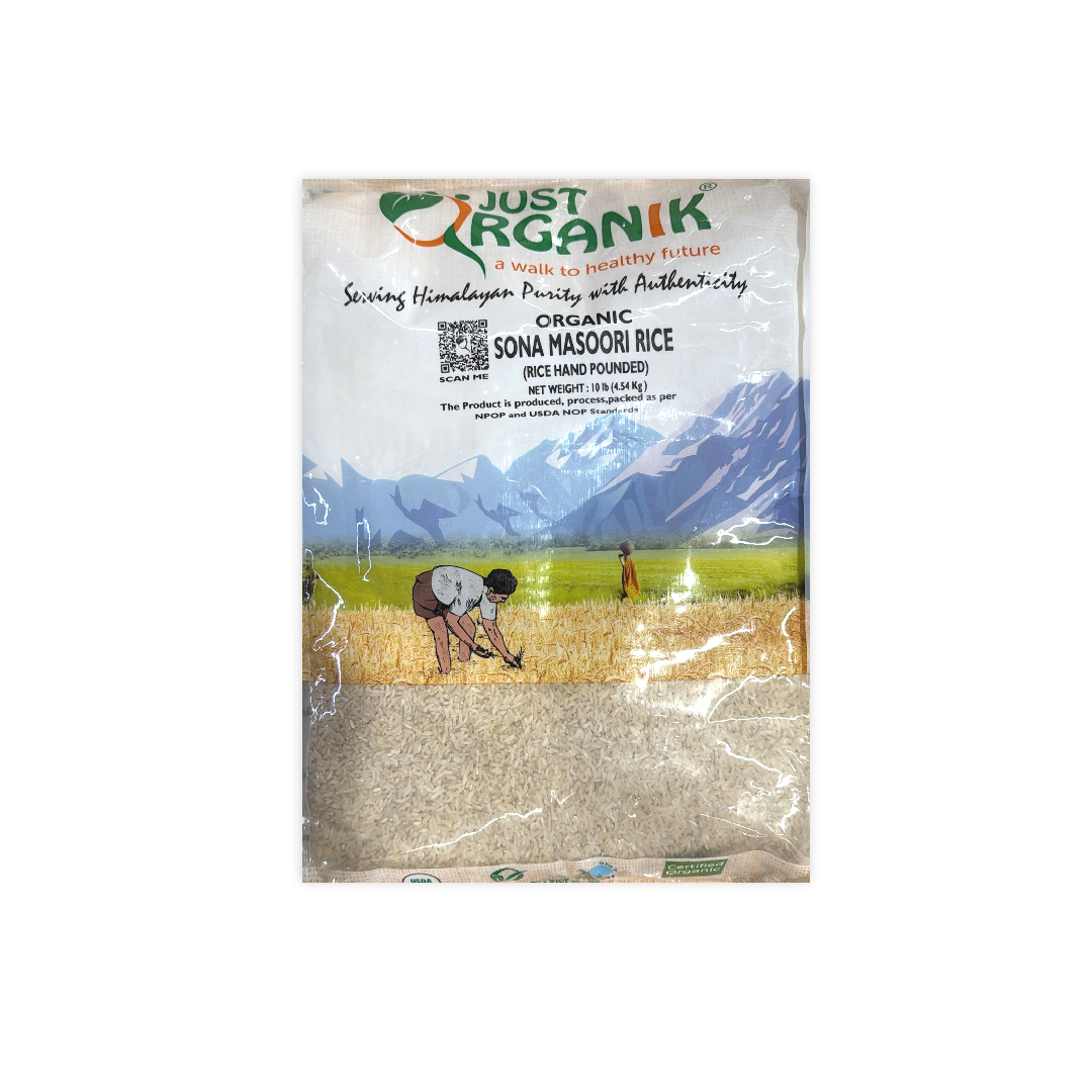 JUST RGAMIK ORGANIC SONA MASOORI RICE