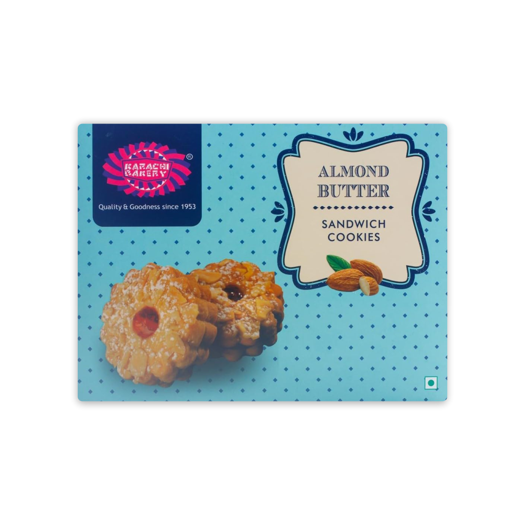 KARACHI BAKERY ALMOND BUTTER SANDWICH COOKIES