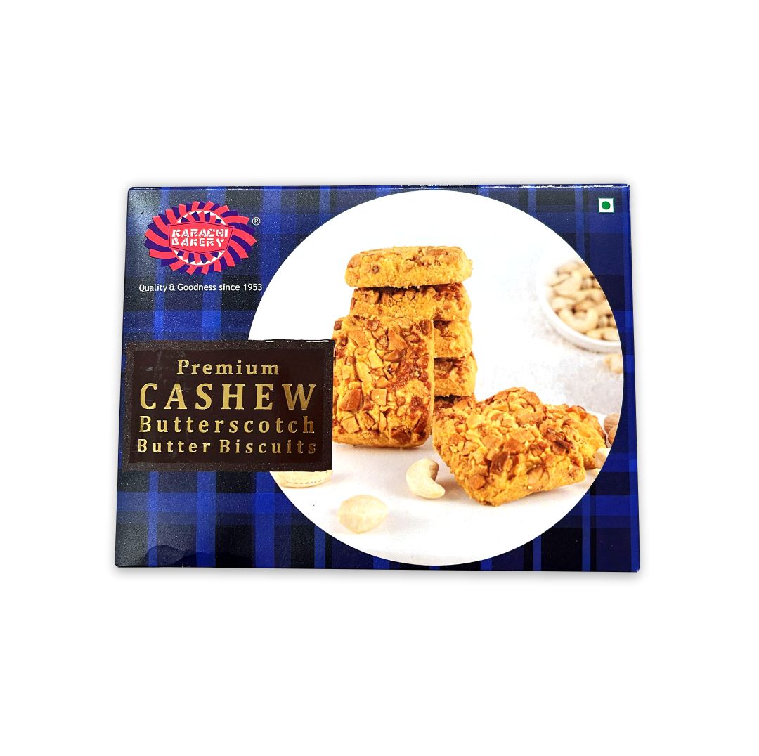 KARACHI BAKERY PREMIUM  CASHEW BUTTERSCOTCH BUTTER BISCUITS