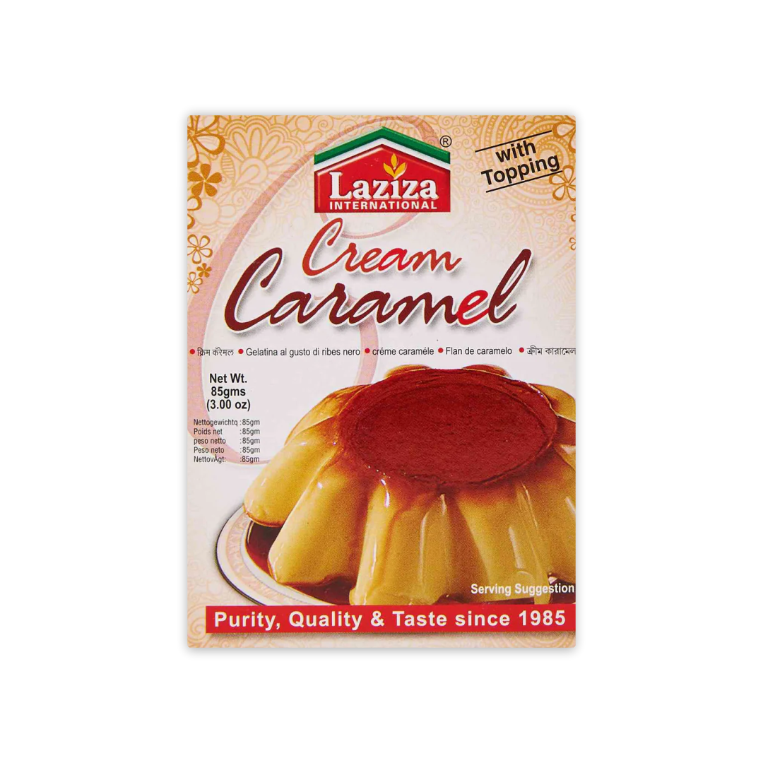 LAZIZA INTERNATIONAL CREAM CARAMEL 85 GM