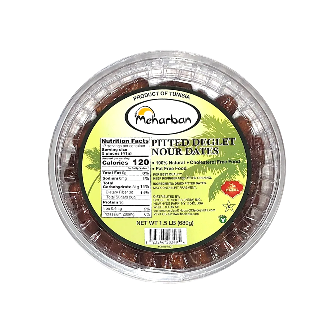 MEHARBAN PITTED DEGLET NOUR DATES
