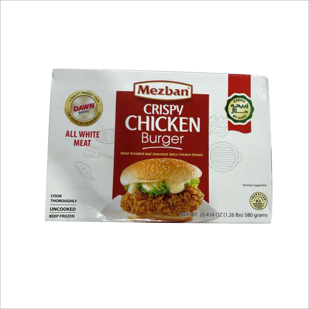 Mezban Crispy Chicken Burger