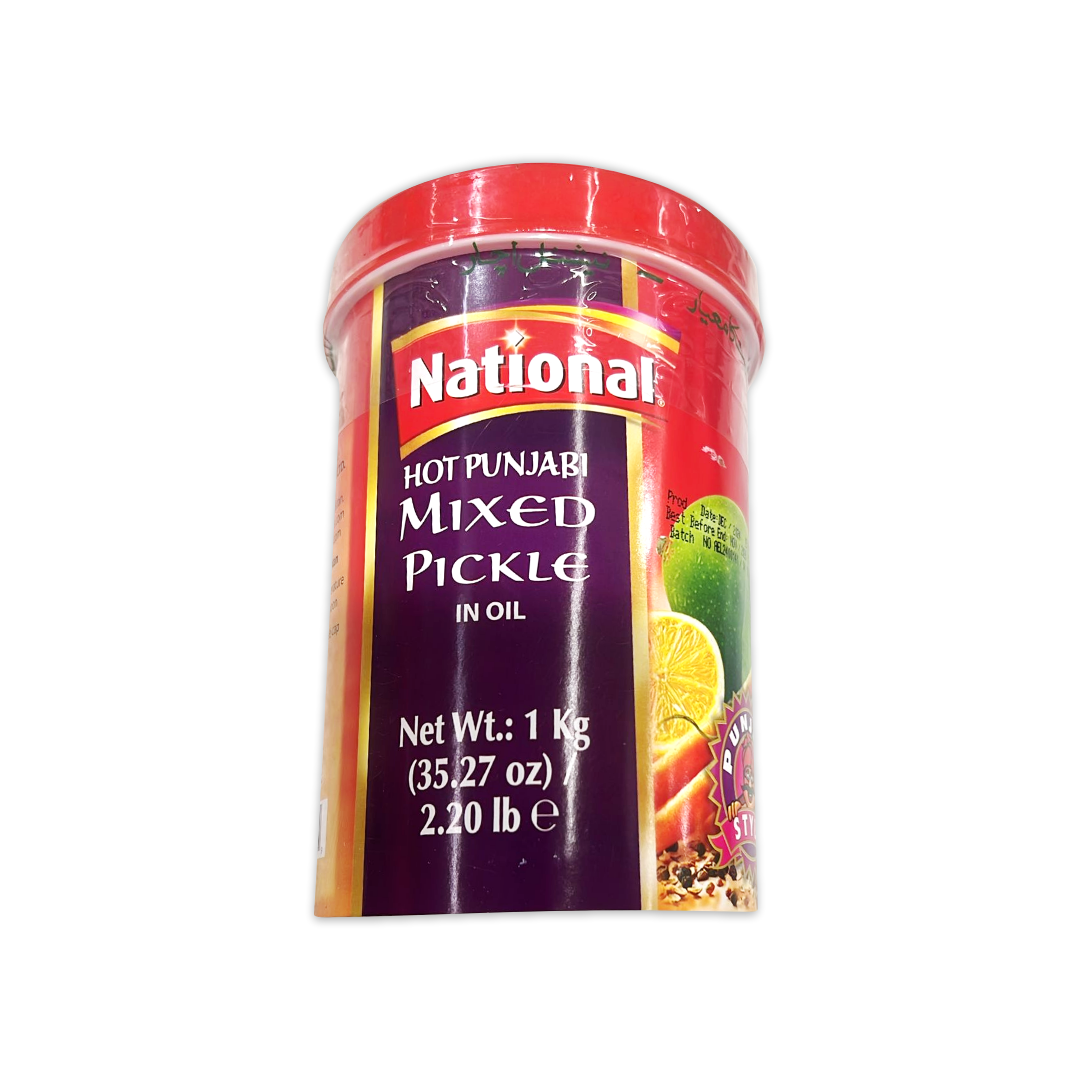 NATIONAL HOT PUNJABI MIXED PICKLE IN OIL