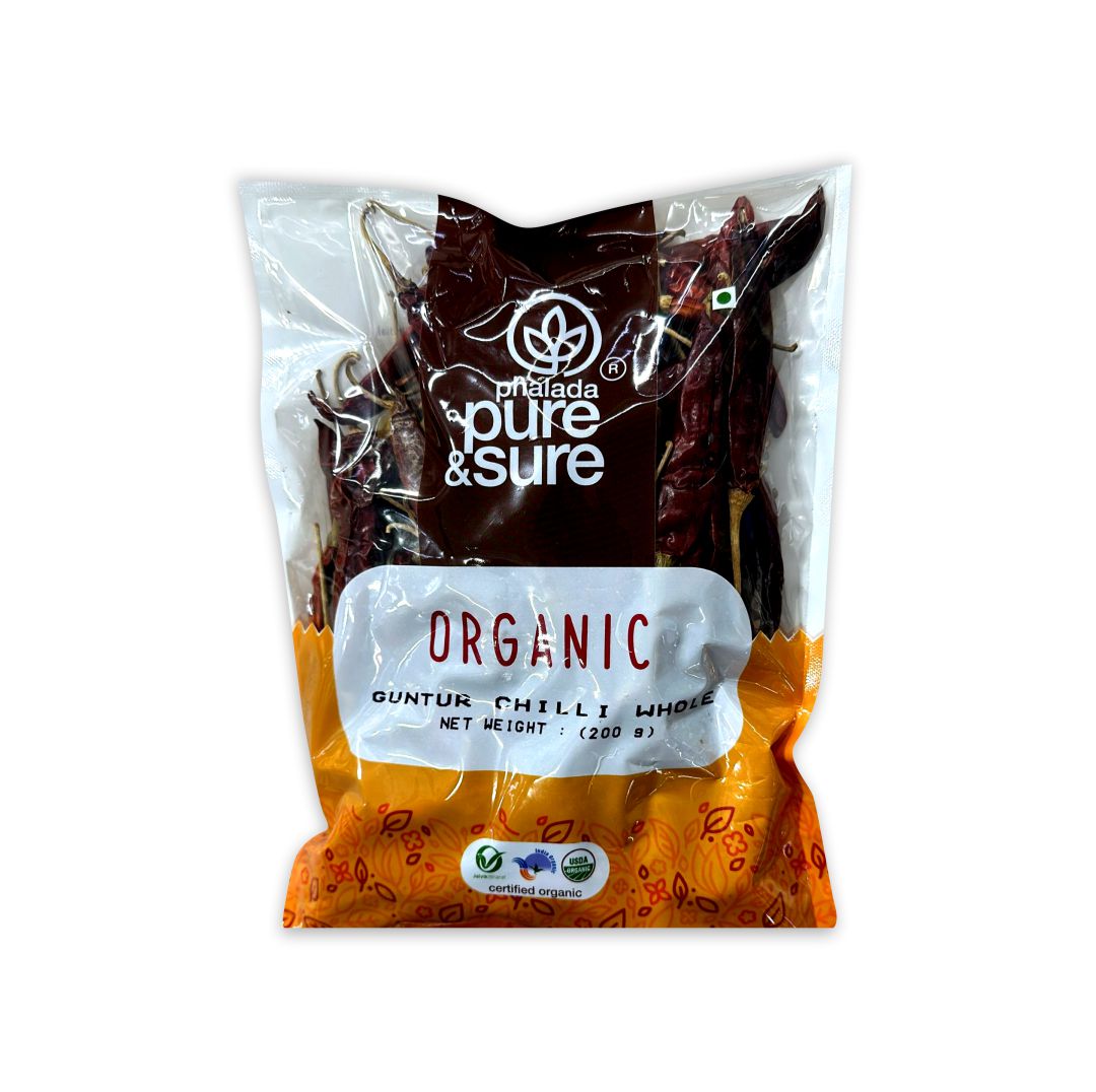 PHALADA PURE & SURE ORGANIC GUNTUR CHILLI WHOLE