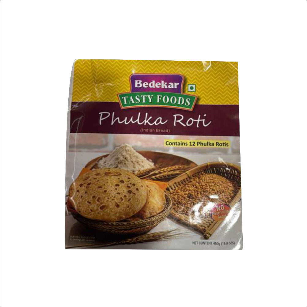 Bedekar Phulka Roti (12 Pcs)