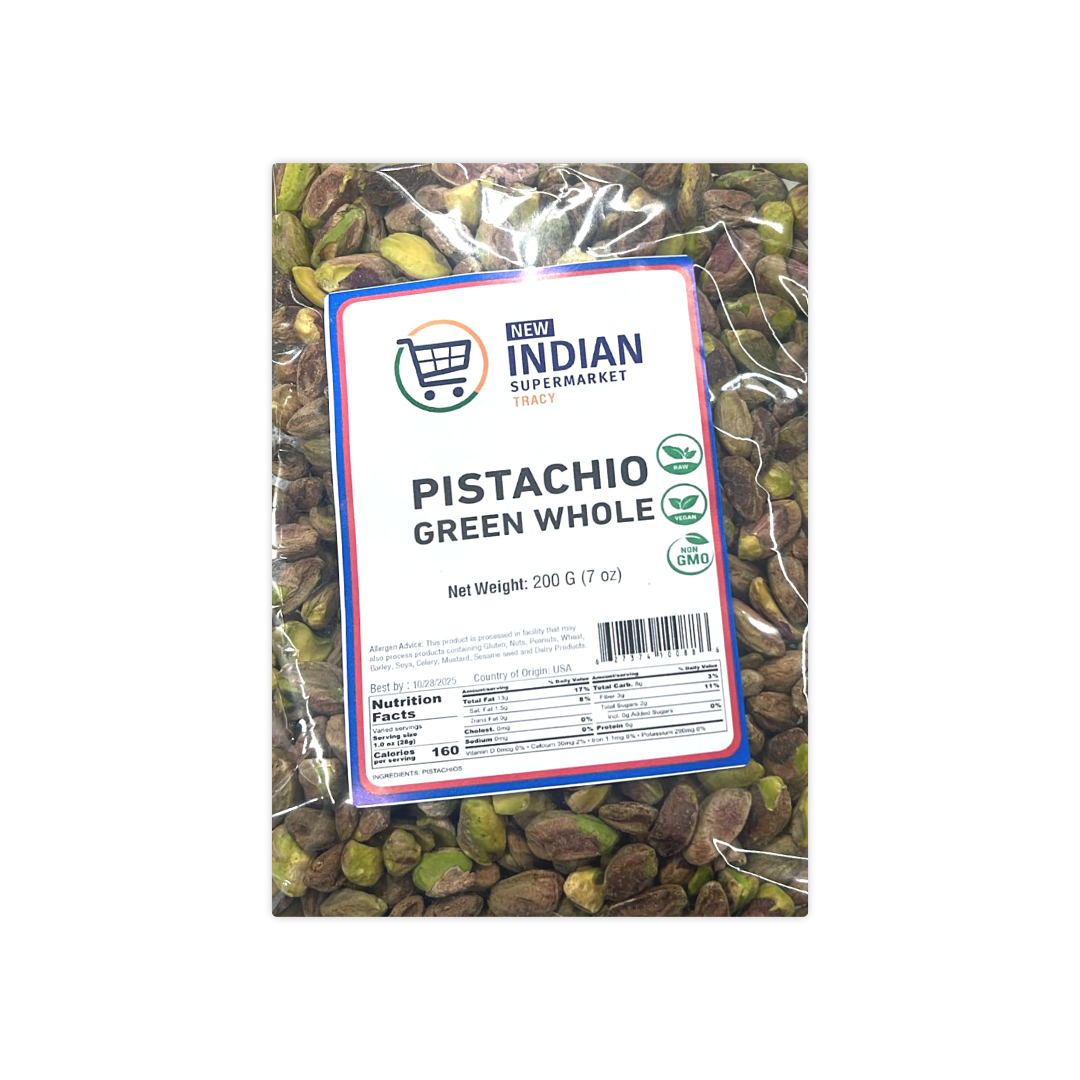 PISTACHIO GREEN WHOLE BY NEW INDIAN SUPERMARKET