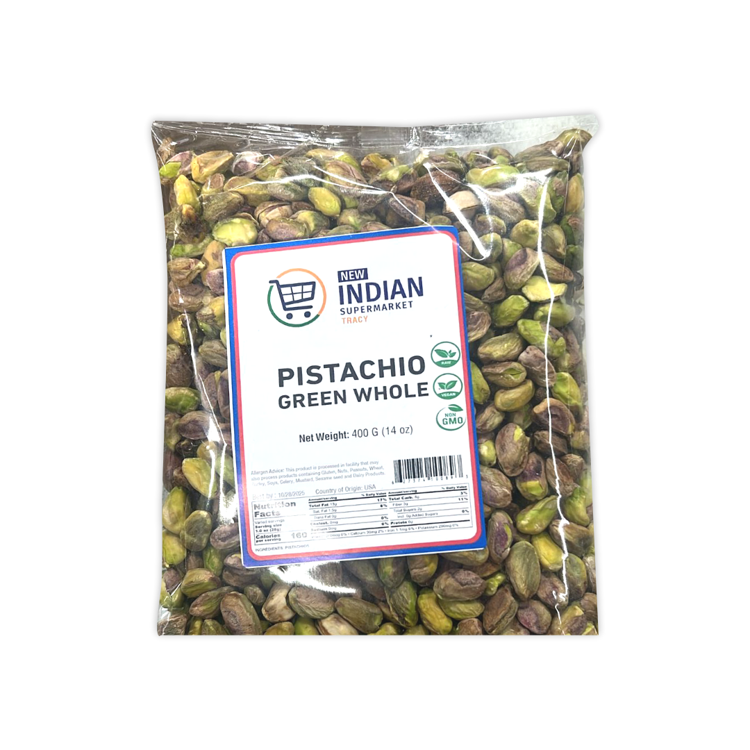 PISTACHIO GREEN WHOLE BY NEW INDIAN SUPERMARKET