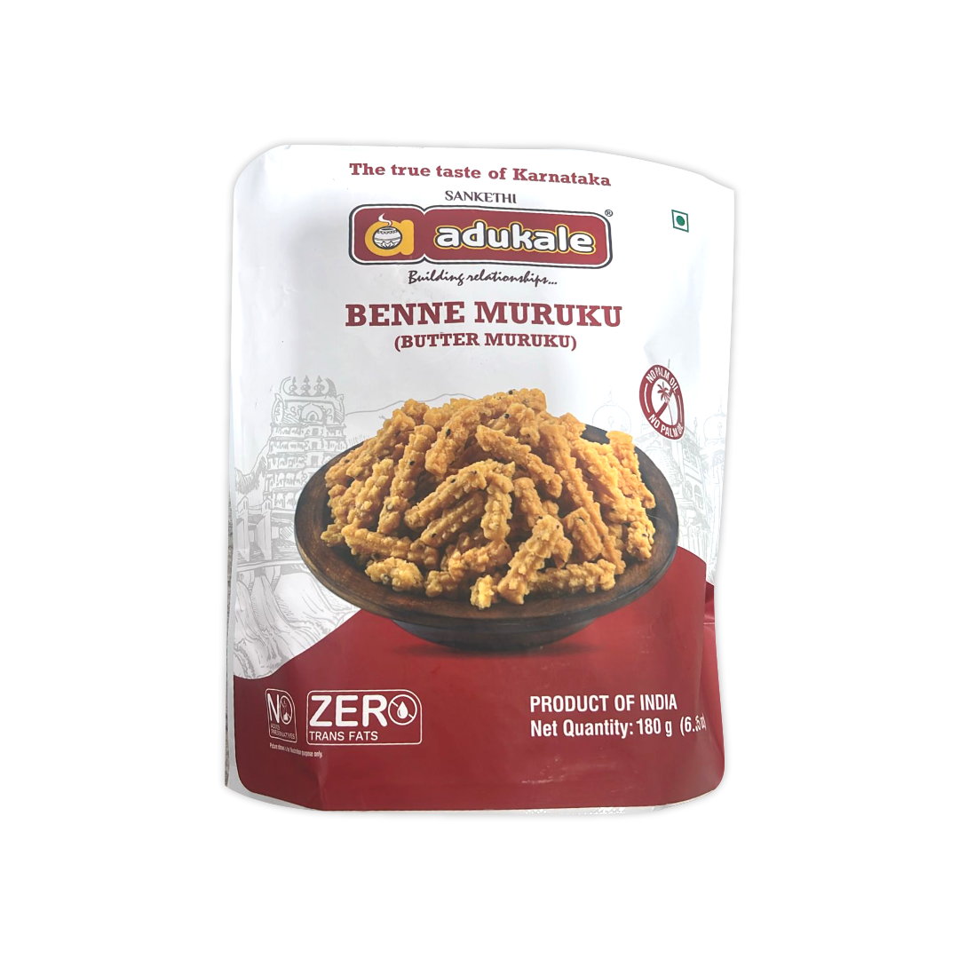 SANKETHI ADUKALE BENNE MURUKU (BUTTER MURUKU)