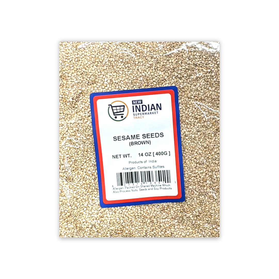 SESAME SEEDS (BROWN) BY NEW INDIAN SUPERMARKET