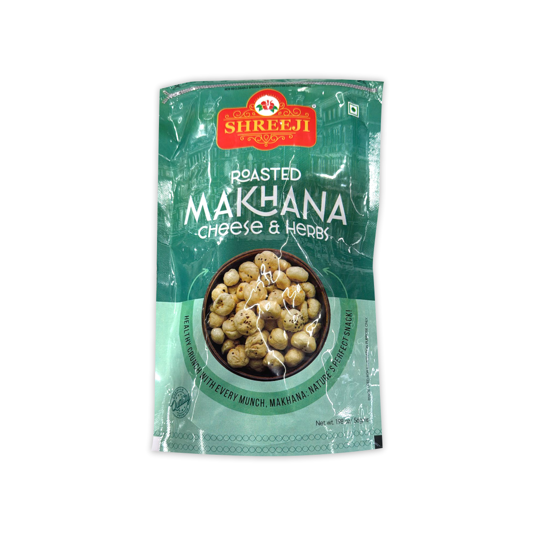 SHREEJI ROASTED MAKHANA CHEESE & HERBS
