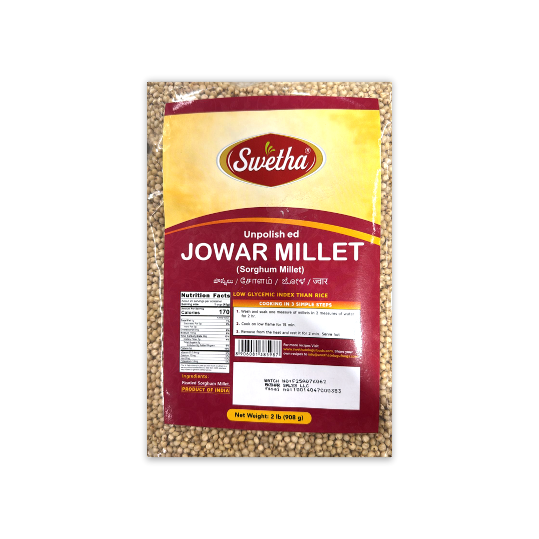 SWETHA JOWAR MILLET ( SORGHUM MILLET )