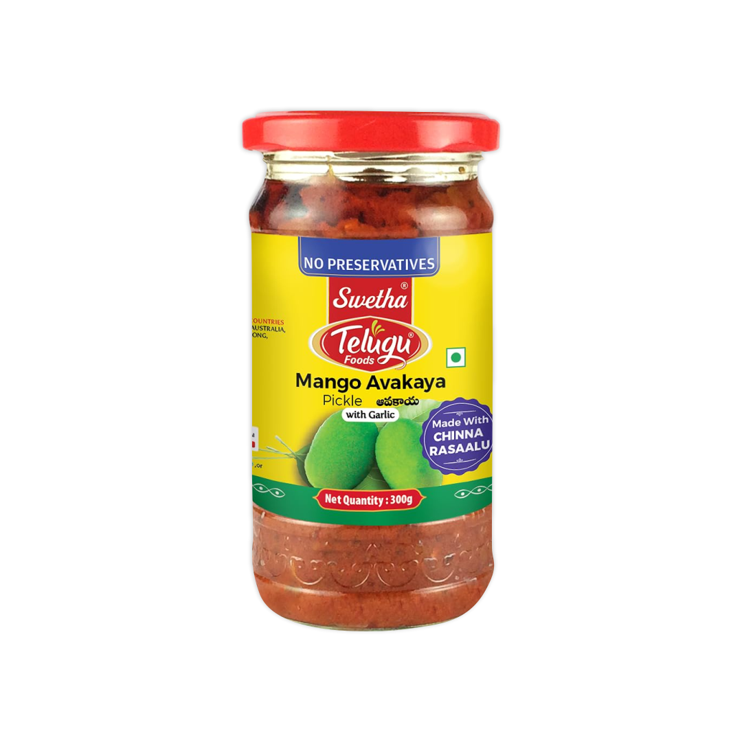 SWETHA TELUGU FOODS MANGO AVAKAYA PICKLE