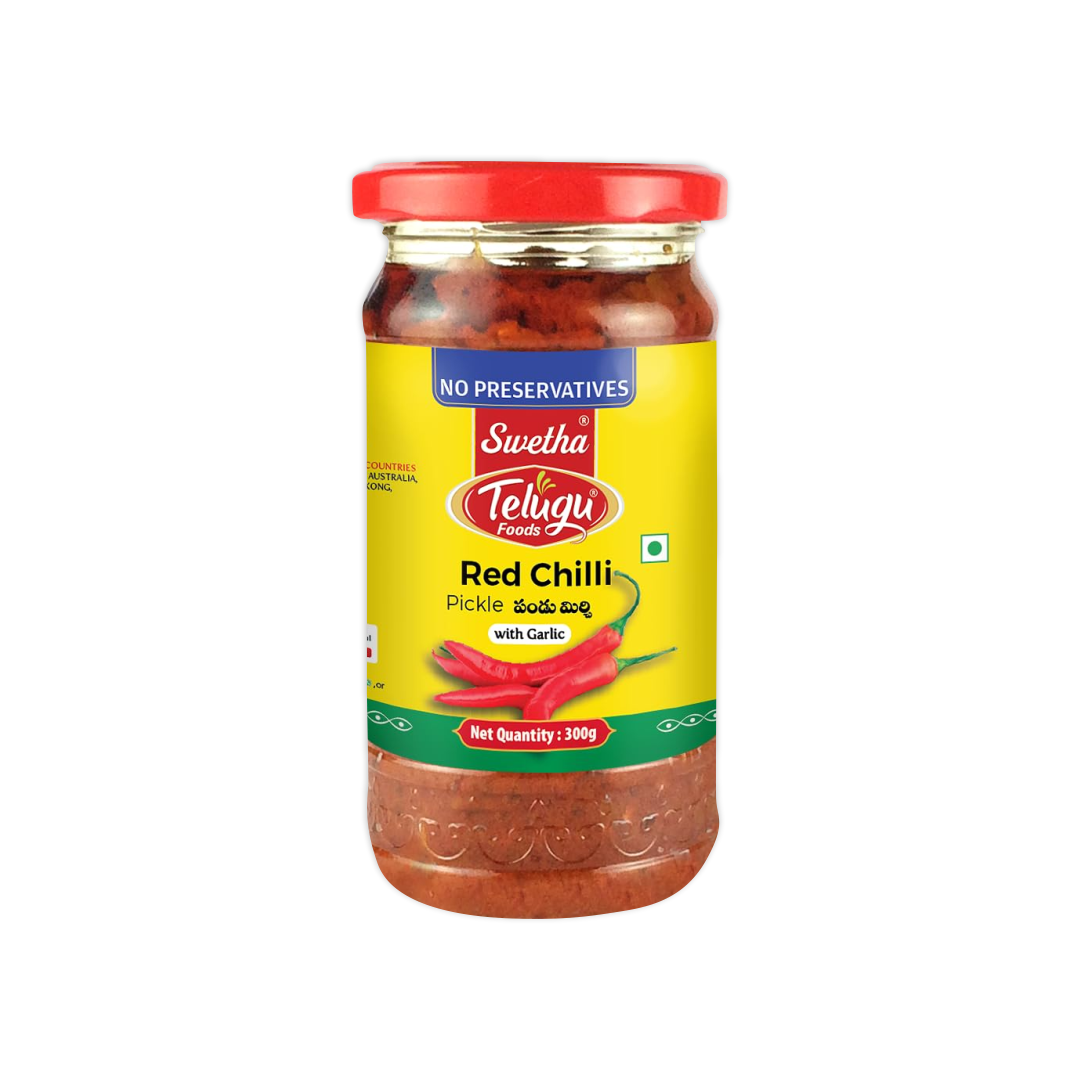 SWETHA TELUGU FOODS RED CHILLI PICKLE