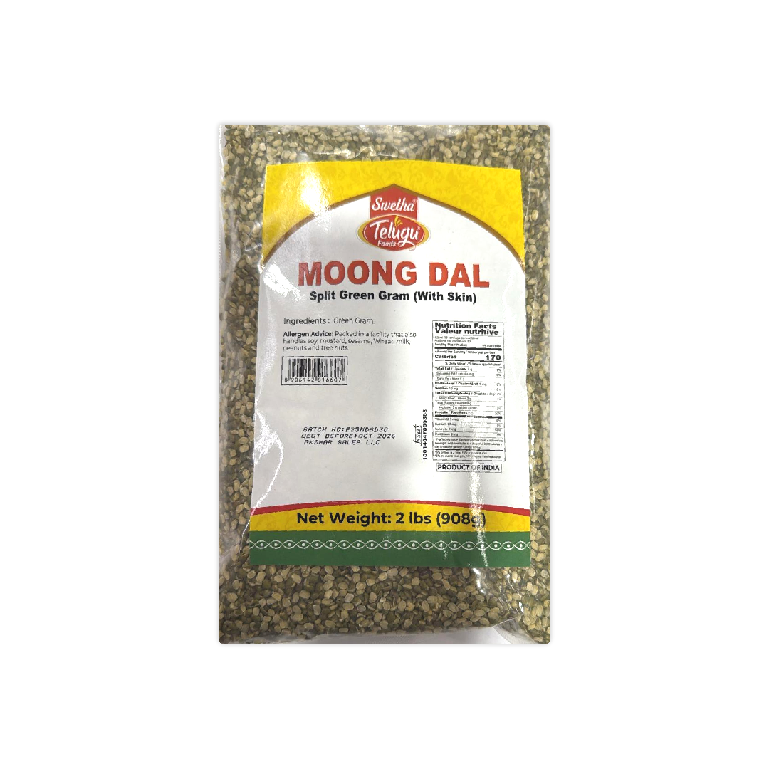 SWETHA TELUGU MOONG DAL SPLIT GREEN GRAM