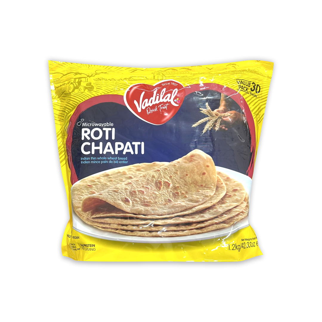 VADILAL MICROWAYABLE ROTI CHAPATI 30 PCS
